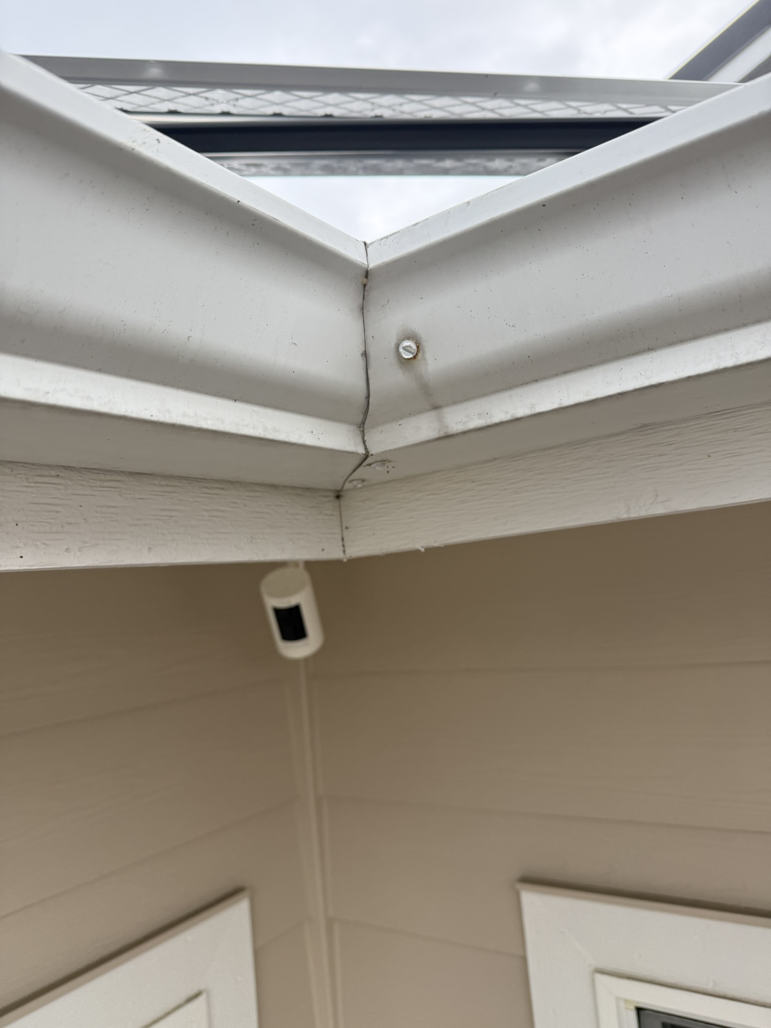 Education Hill – November 2025: New fasteners and corrected fascia attachment points.